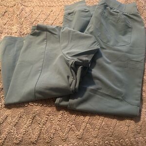 Mandala Dusty Teal Scrub Set